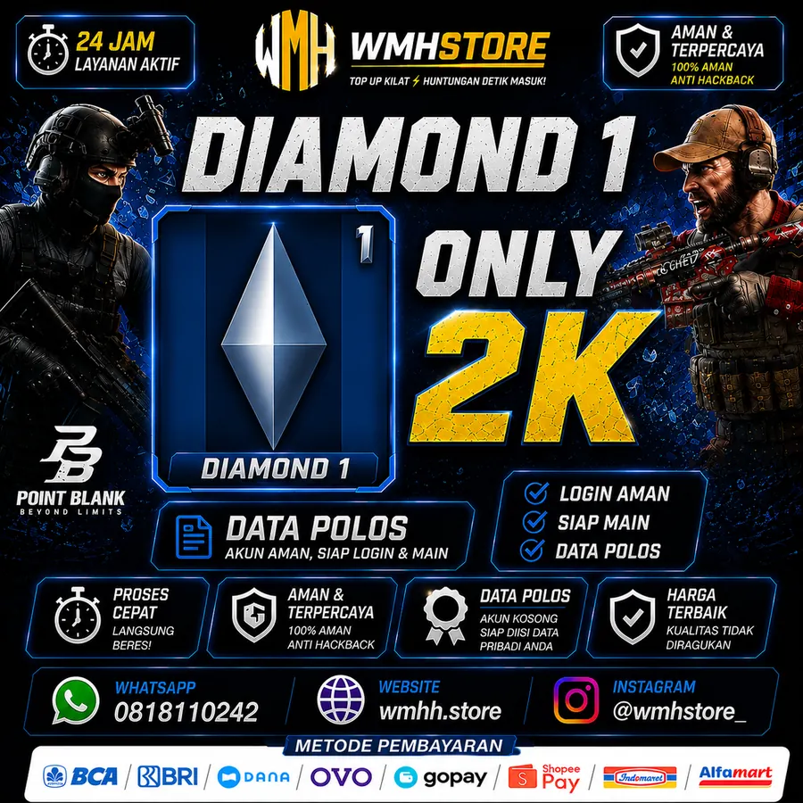 DIAMOND 1 HARGA RESELLER ( DATA POLOS )